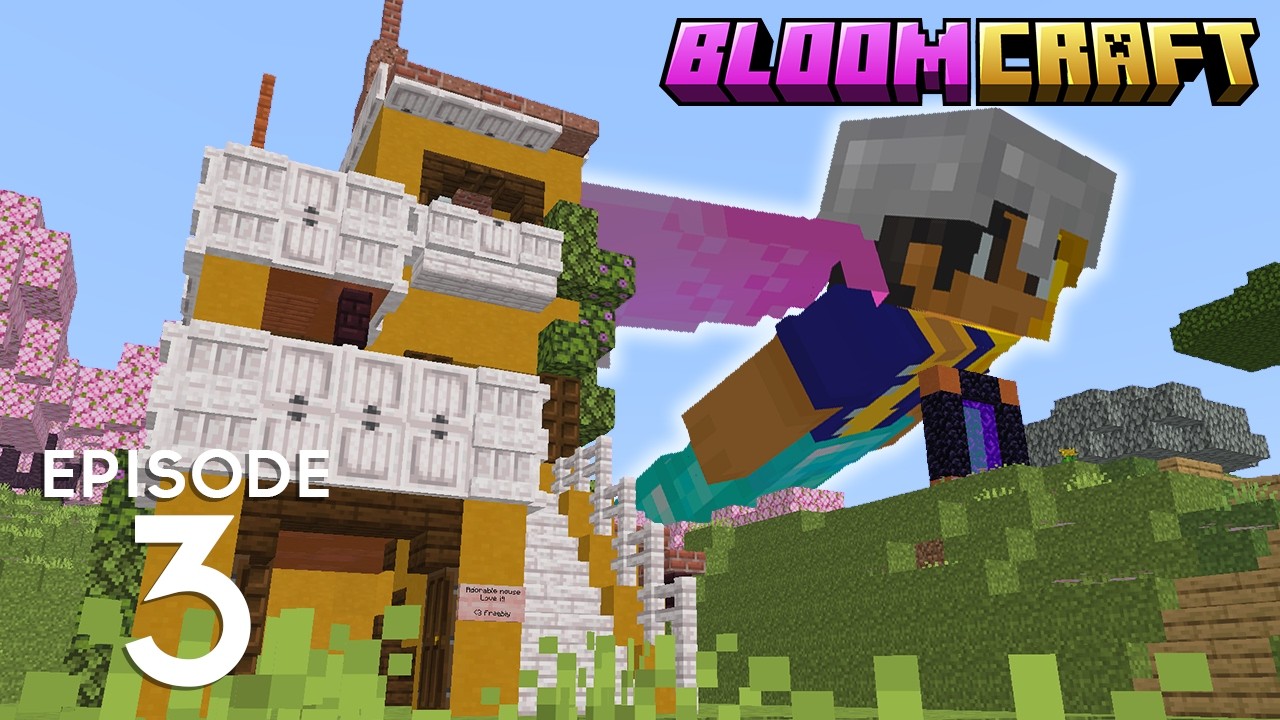 Bloomcraft 1: Episode 3 - I CAN FLY! (and die...)