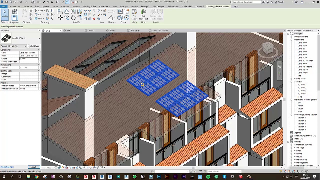 Корректный экспорт SketchUp в Revit.