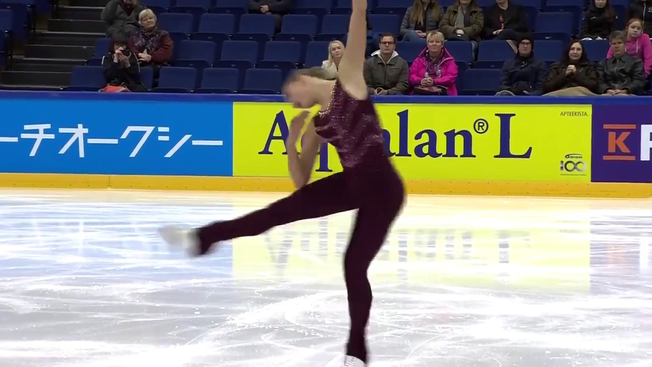Polina Edmunds SP Finlandia Trophy 2017-2018 / Полина Эдмундс КП