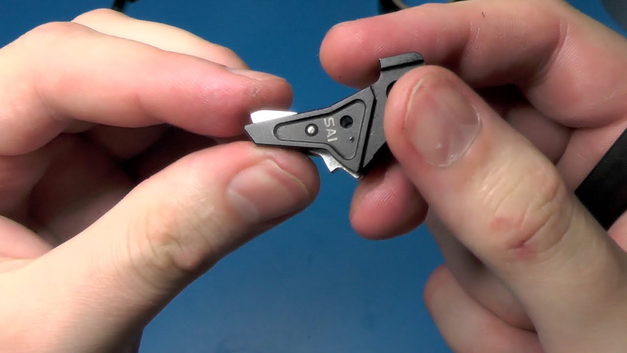 Tech-tip: How to install the Ace 1 Arms SAI trigger in a TM/WE Glock