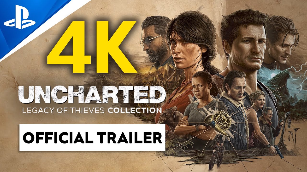 Uncharted Legacy of Thieves Collection PS5 et PC | Official Trailer