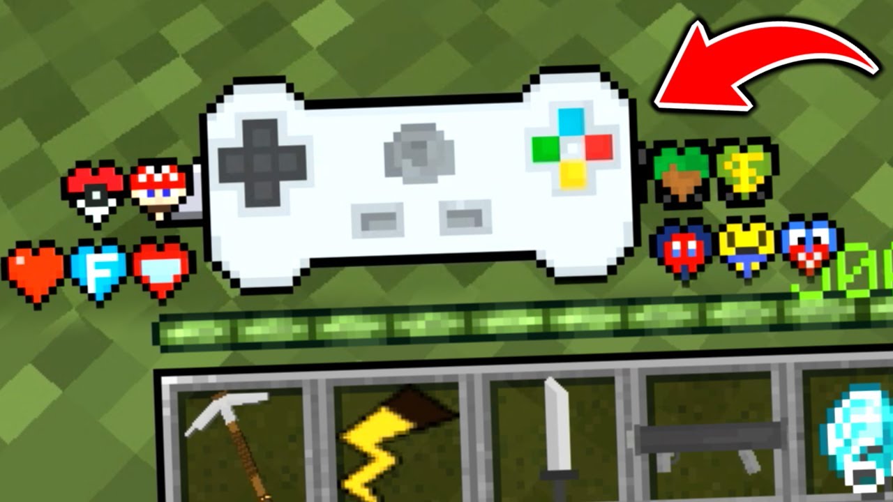 【マインクラフト】ハートに「色んなゲームの能力」が付く世界でサバイバルをしたら最強すぎた【マイクラ】