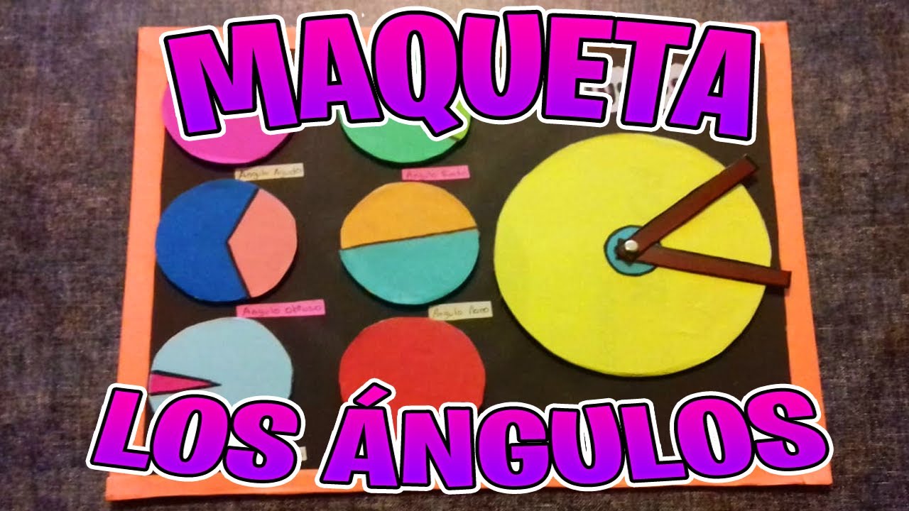 Como Hacer Una Maqueta De los Ángulos