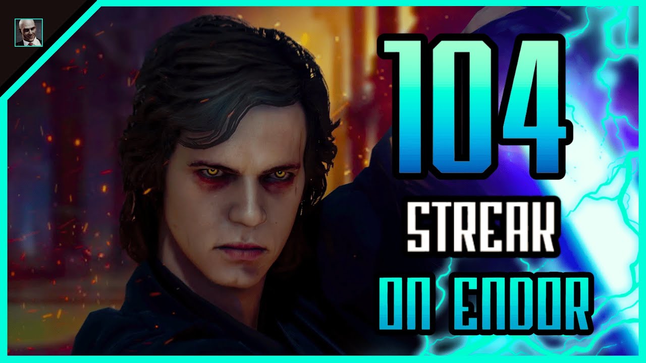 Star Wars Battlefront 2｜Anakin Skywalker 104 Killstreak on Endor