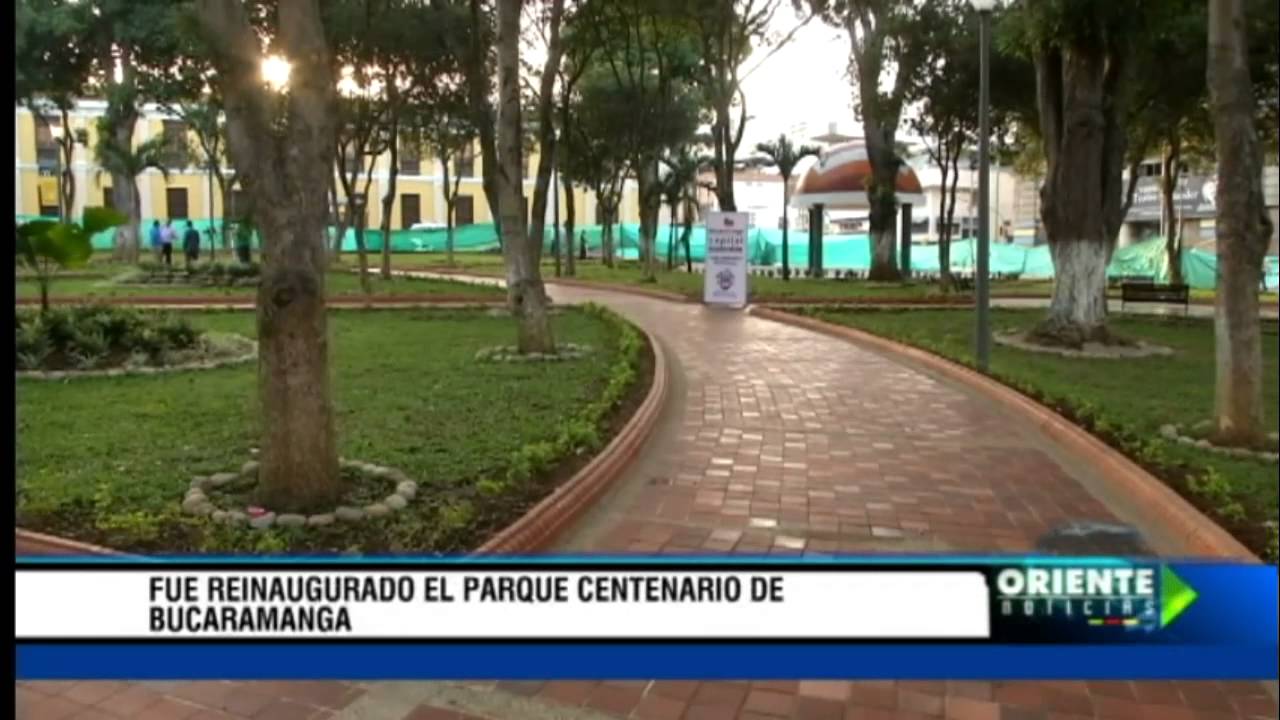 Fue reinagurado el Parque Centenario de Bucaramanga - Oriente Noticias