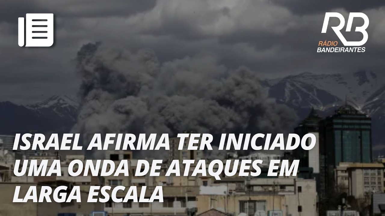 Israel afirma ter iniciado onda de ataques em Teerã | Jornal Gente