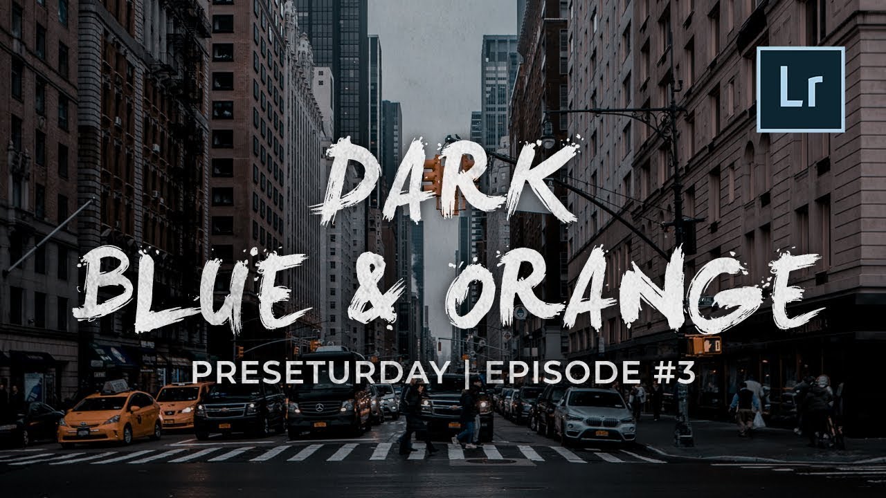 Dark BLUE & ORANGE Lightroom Preset inspiriert vom look von Alen Palander | Preseturday Episode #3