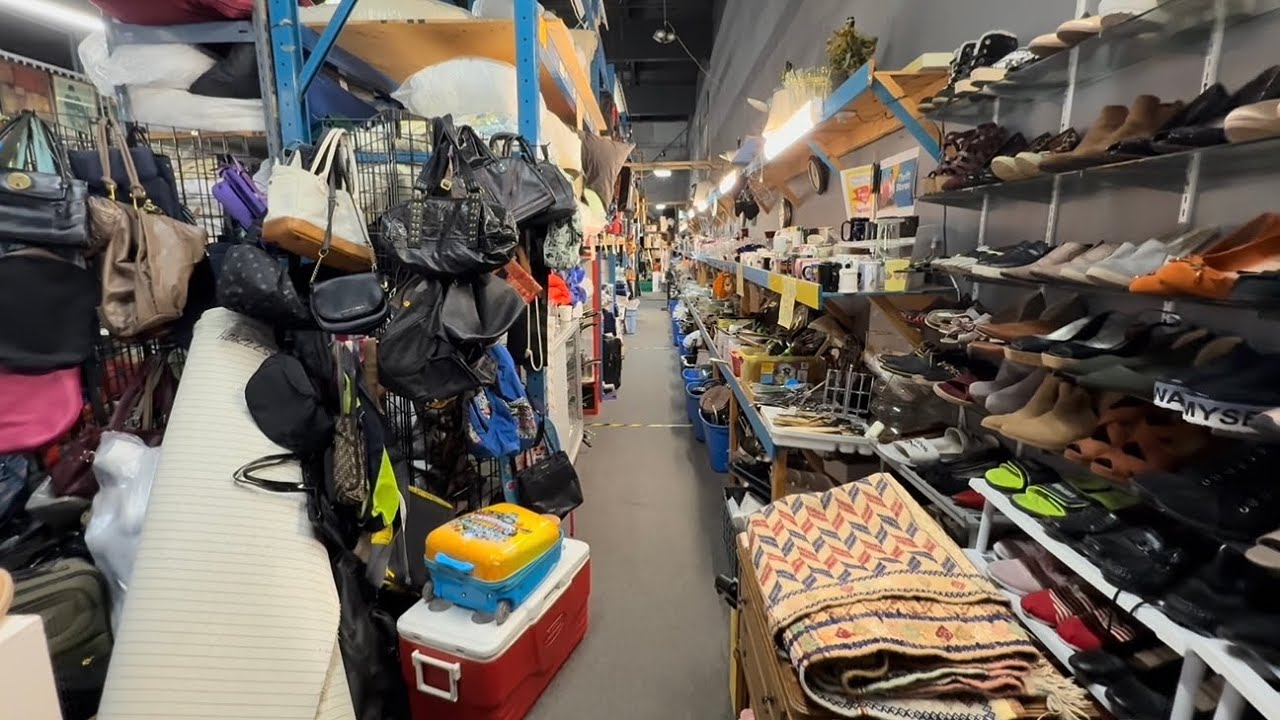 ASMR Thrift Store Walk Through (Soft Speaking, Voiceover)