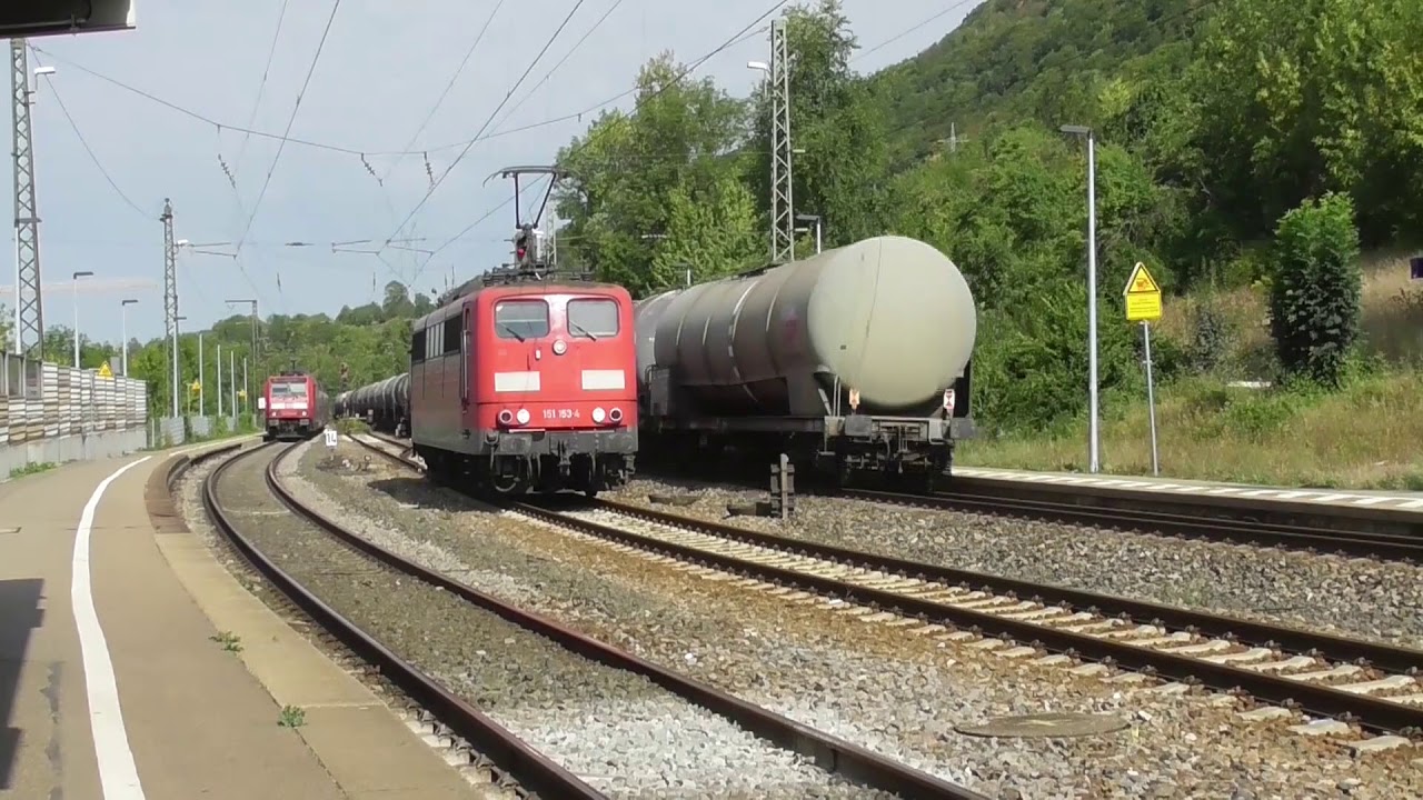 Bahnhof Geislingen West am Fuß der Geislinger Steige
