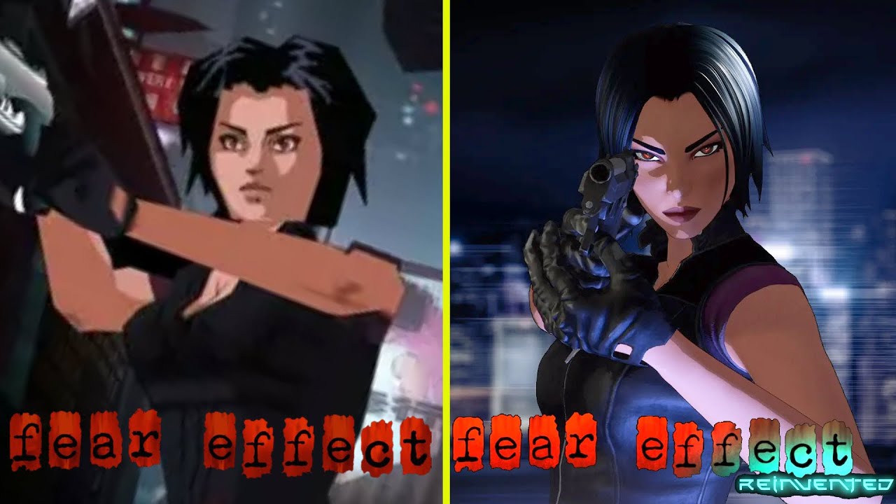 Fear Effect Reinvented  / Remake vs Original Early Graphics Comparison