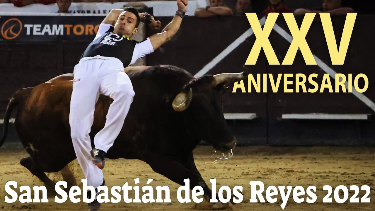 🏆 25 ANIVERSARIO ⚡️ RECORTADORES CON TOROS BRAVOS EN SAN SEBASTIÁN DE LOS REYES 2022