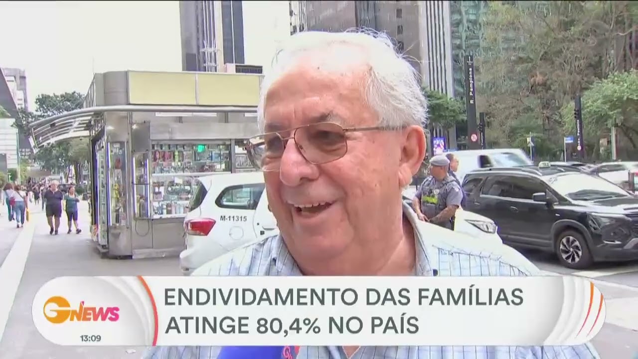 Endividamento das fam&iacute;lias atinge recorde de 80,4% no pa&iacute;s