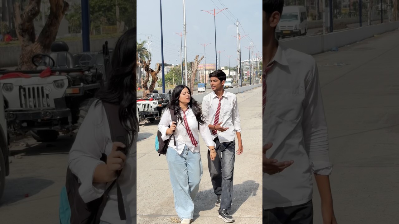 School reopening🥺❤️￼||Aarohisharma|| #aarohisharma #emotionalstory #viral #schoollife #school