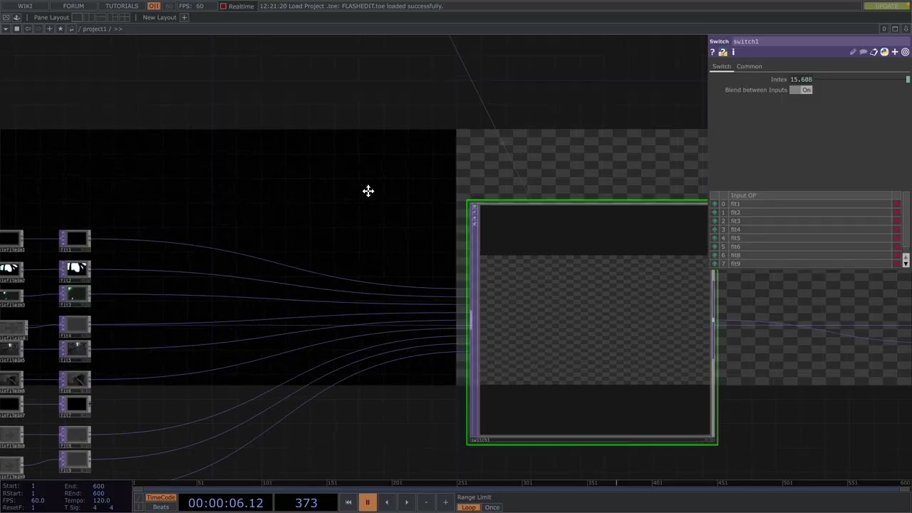 Music Video Audio + Flash Tutorial   - Touchdesigner   Download Project File