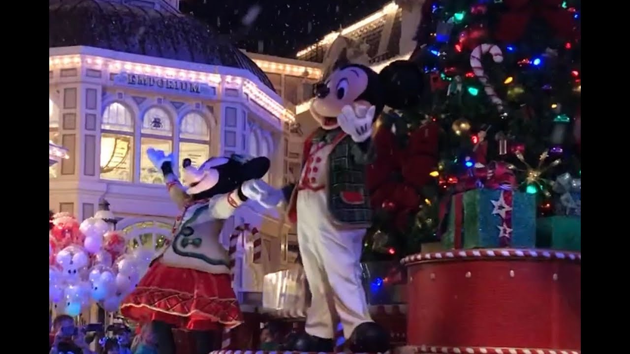 Mickey’s Once Upon A Christmastime Parade at Mickey’s Very Merry Christmas Party 2019