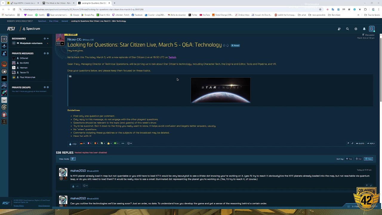 Star Citizen Alpha 4.6 LIVE vole libre du Du 12 au 23 février # jejouepasjeteste # Starcitizen