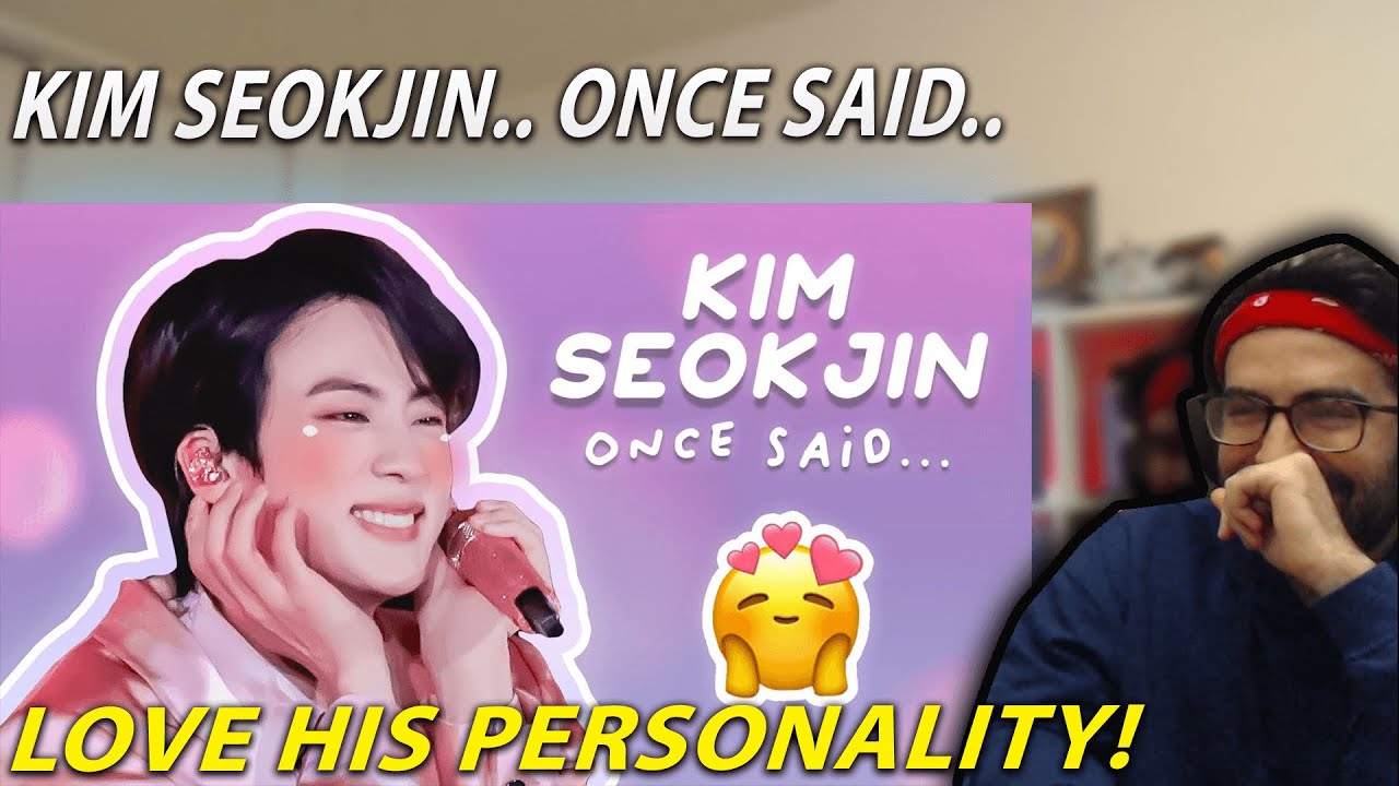 Oh god..  - kim seokjin once said... | Reaction