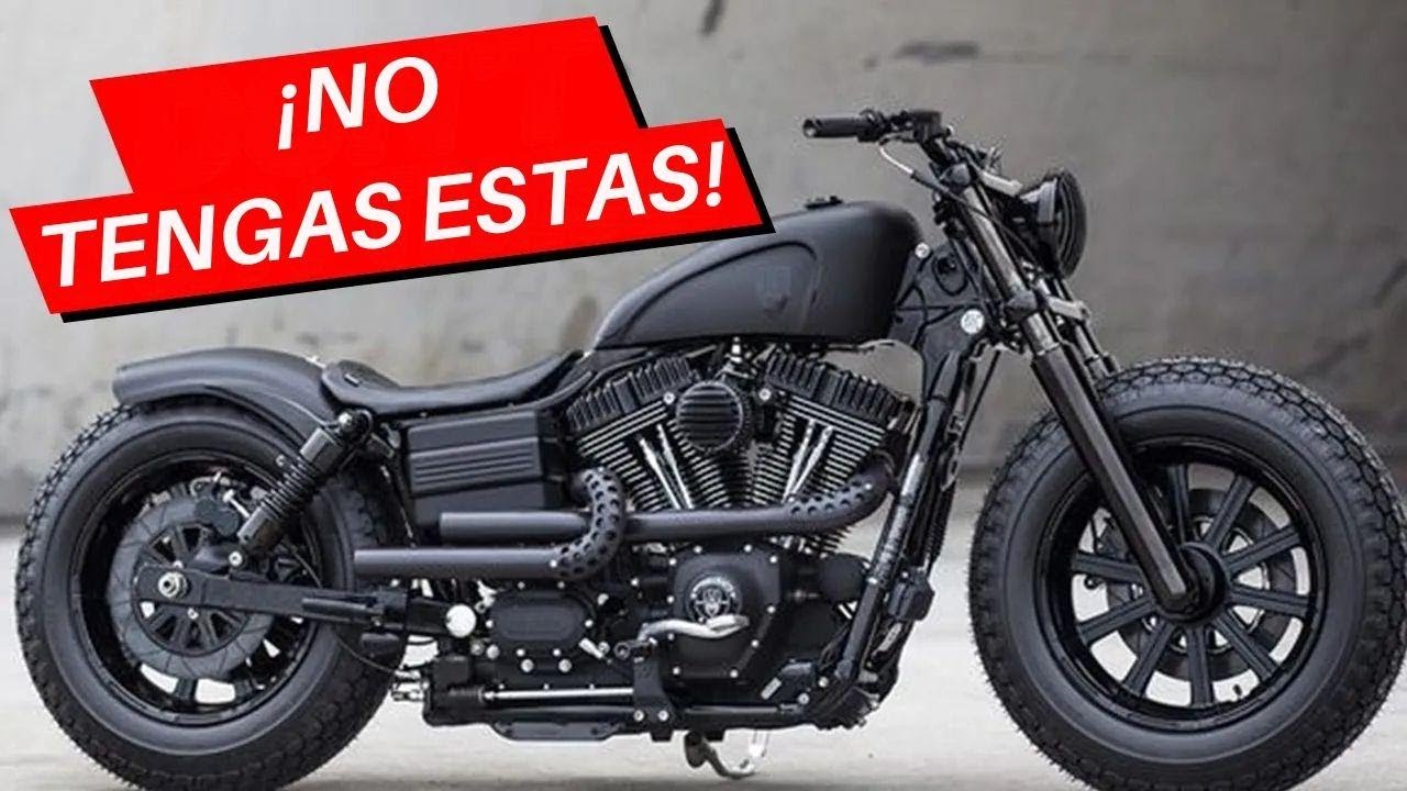 Top 7 motos que intentan demasiado (¡Qué oso!)