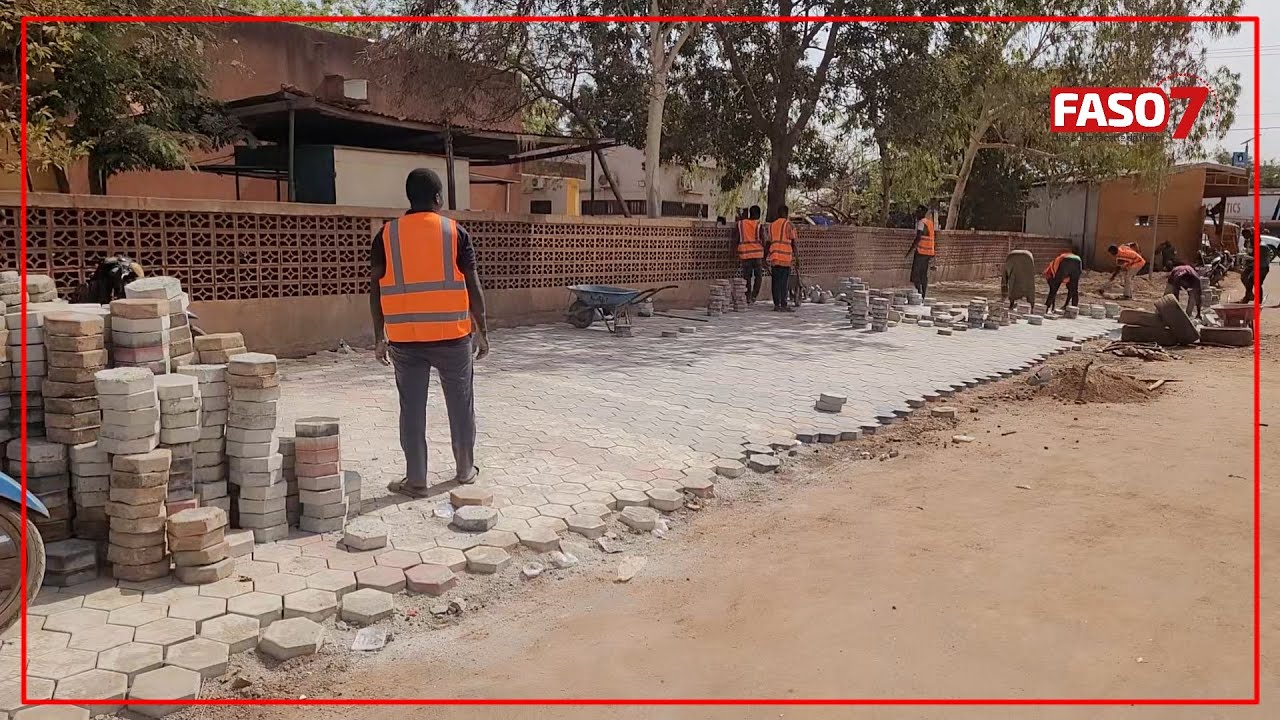 Ouagadougou : Le PDG de TSR offre une voie bitumée et le pavage d’un centre de santé à Gounghin