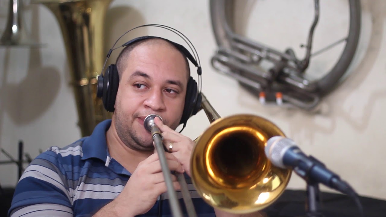 CLÁSSICOS GOSPEL #05 Sonda-me (Senhor, Eu sei que tu me sondas) - Marco Aurélio - Trombone Solo