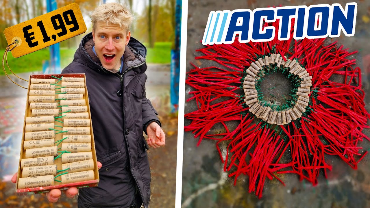 VUURWERK KOPEN BIJ DE *ACTION*