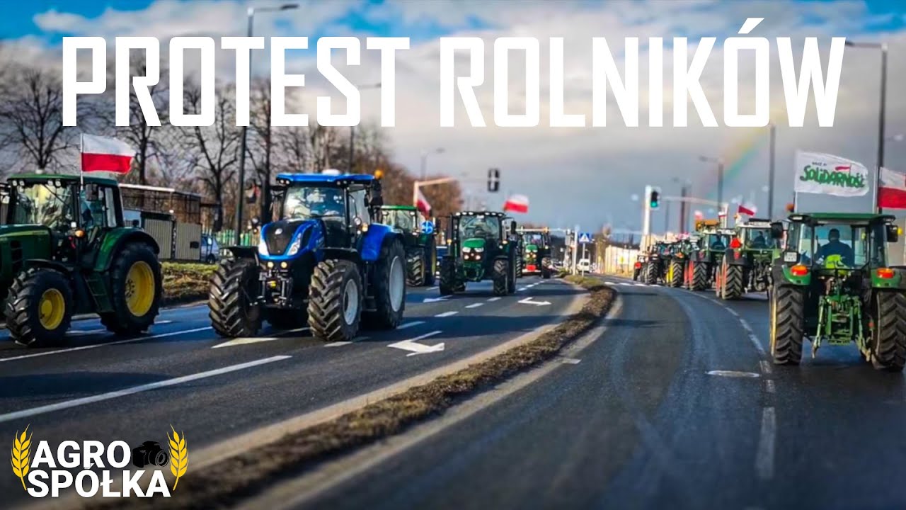 🇵🇱 PROTEST ROLNIKÓW 2024🚨Nysa 24.01🚨300 Ciągników⛔️