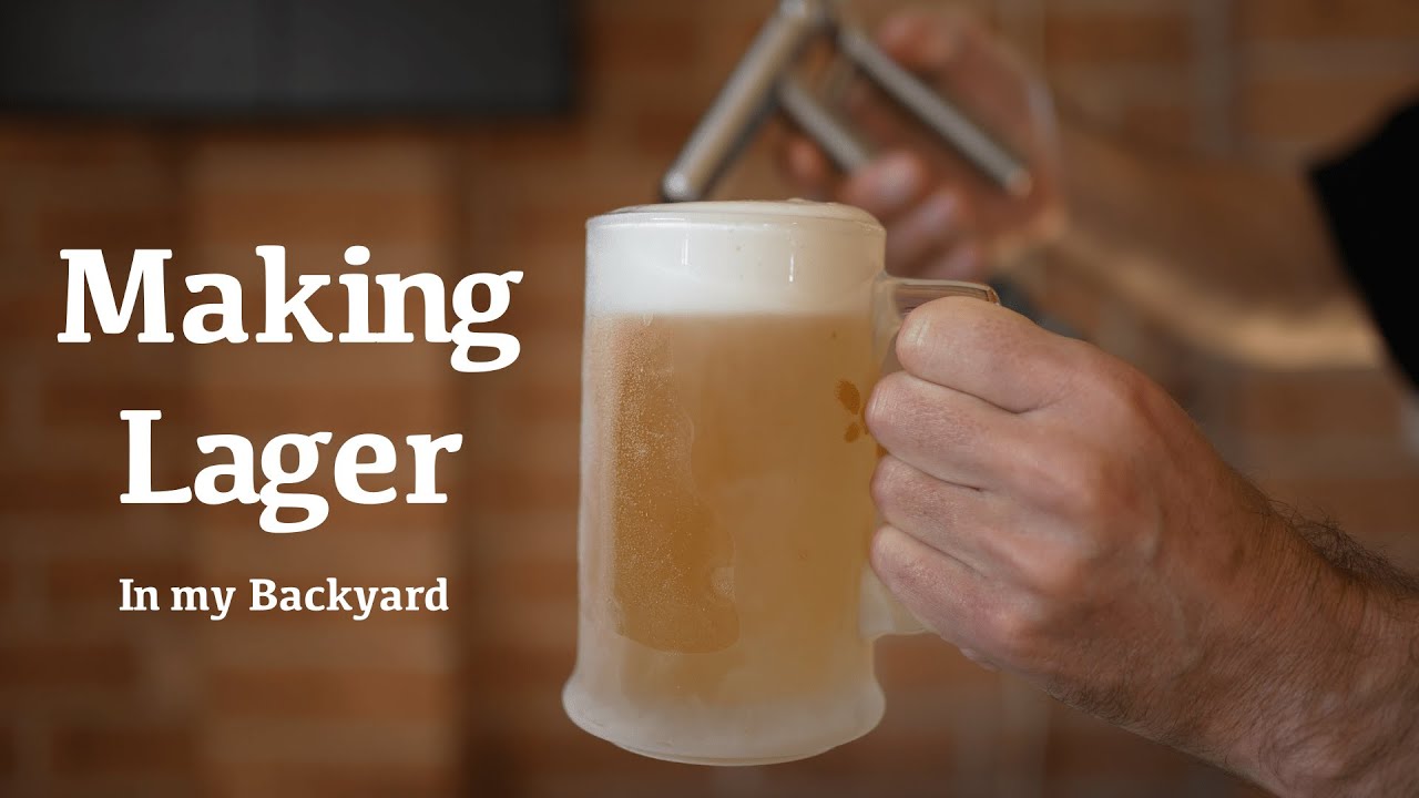 Making Lager in my Backyard