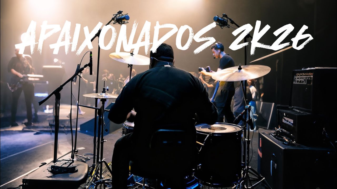 Abertura Que ruja o Leão + Som da Liberdade + Moisés - DRUMCAM // APAIXONADOS 2k26 - GOIÂNIA 