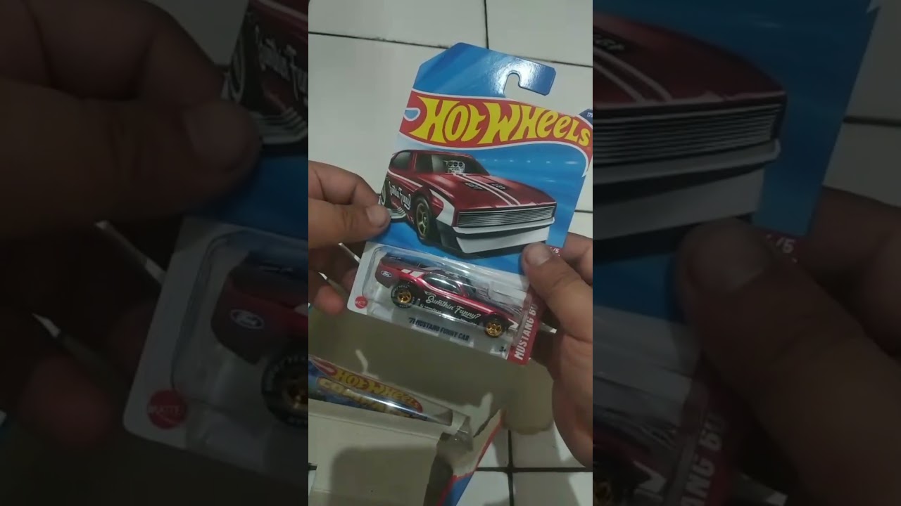 Unboxing Super Treasure Hunt 71 Mustang Funny Car / STH 71 Mustang Funny Car