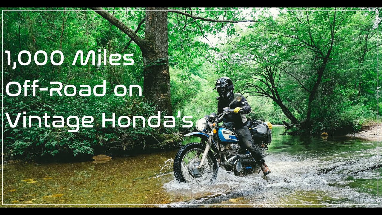 Taking Our 1972 CL350 & CL450 1,000 Miles Off-Road: The Vintage 1,000 Mountain Route 2021
