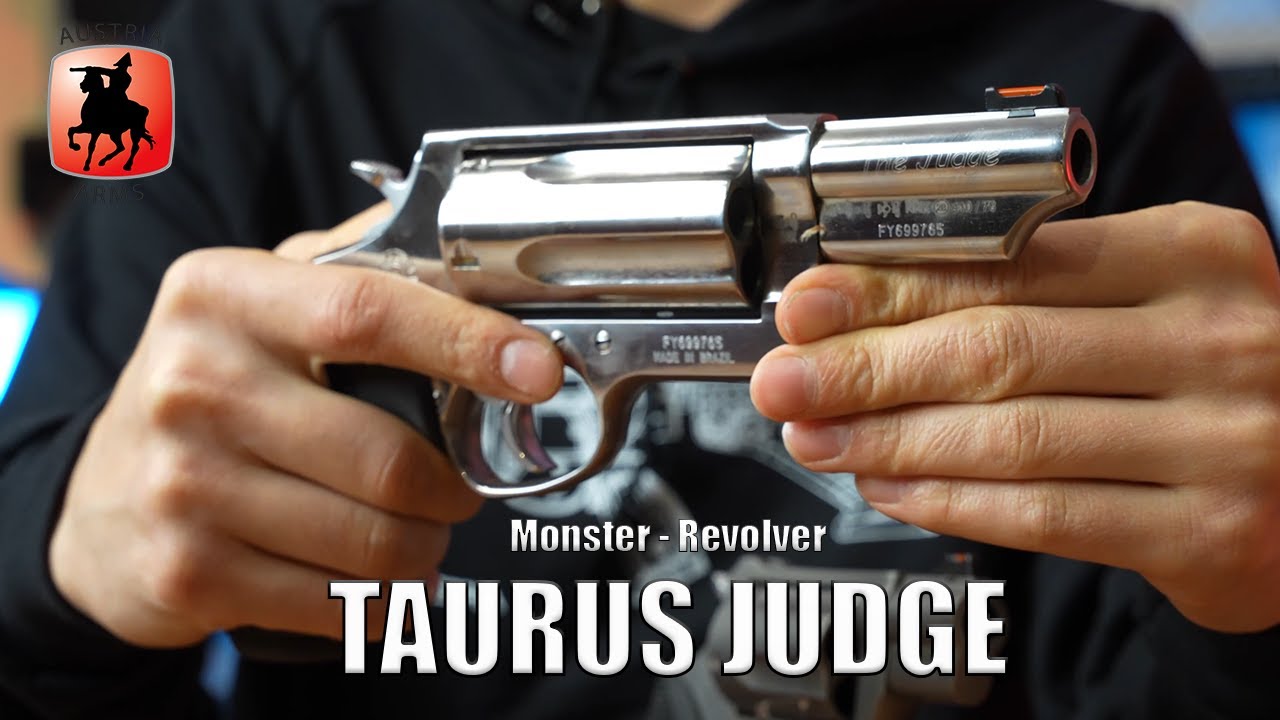TAURUS JUDGE - Monsterrevolver im Kaliber .410 Schrot