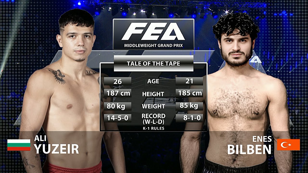 FREE FULL FIGHT | Semifinal Grand Prix Middleweight K-1 Rules. Ali Yuzeir vs Enes Bilben.
