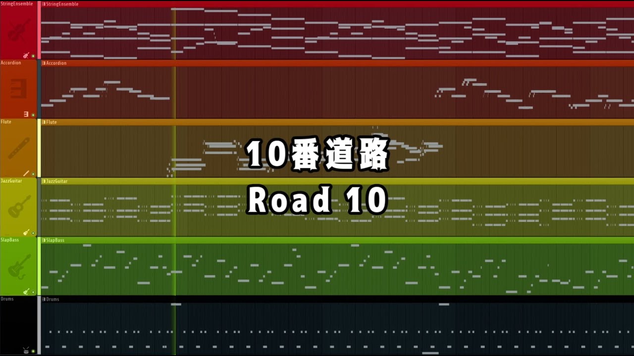 Pokémon Black / White - Road 10 Deconstruction 10番道路