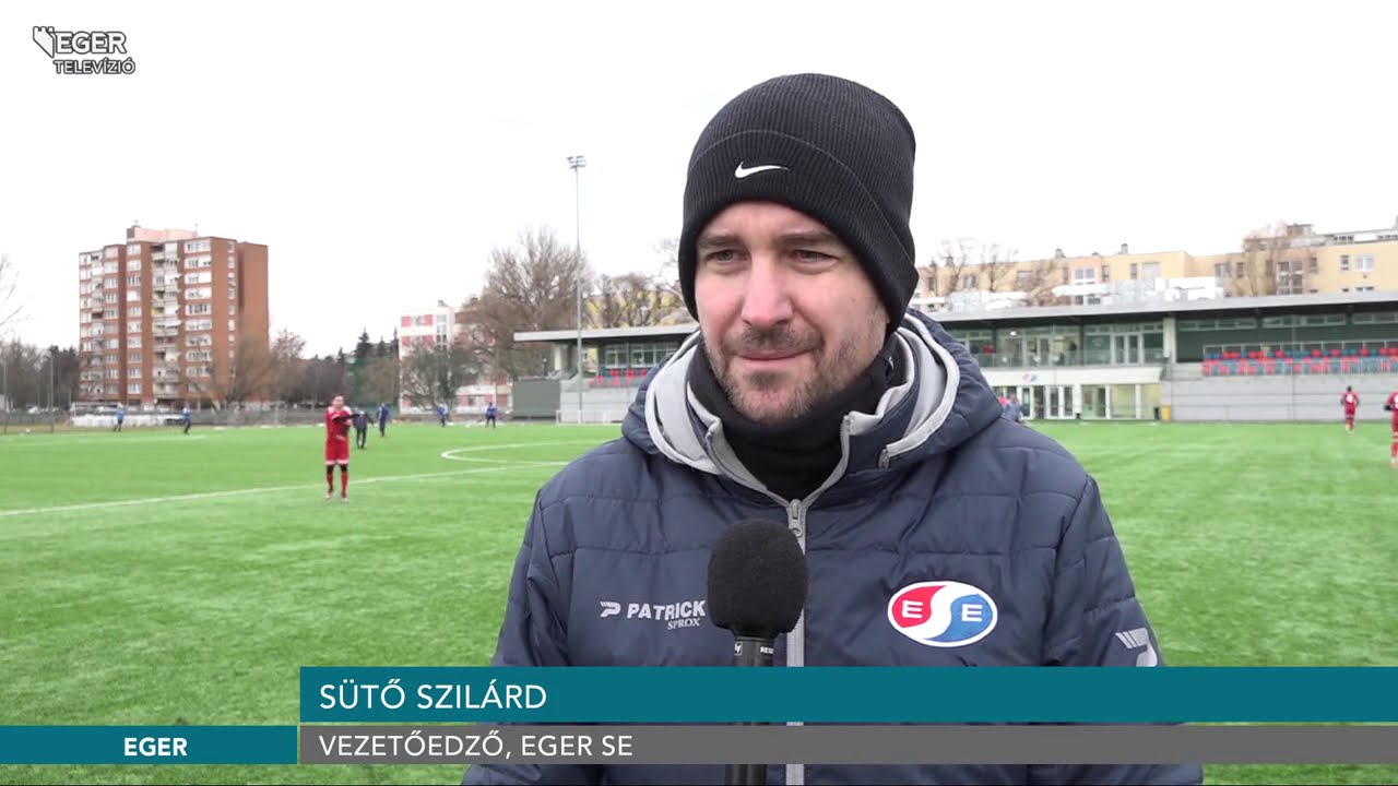 Eger SE: Győzelem az első edzőmérkőzésen - 2021.01.25.