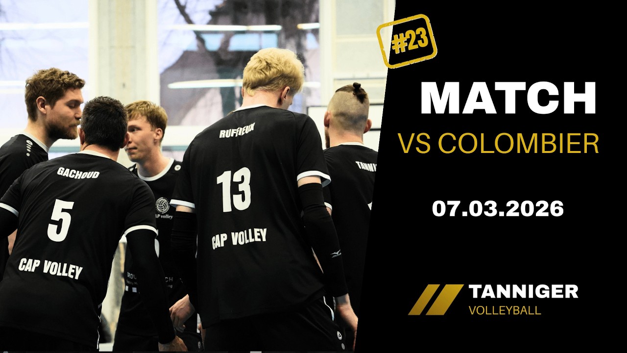 NATIONAL LEAGUE - CAP VOLLEY VS COLOMBIER 2 - SEASON 2025/2026