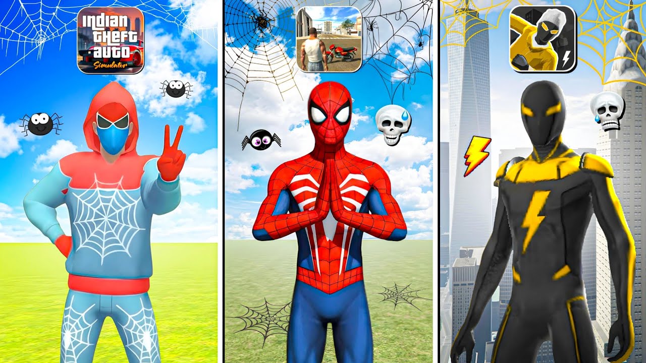 Spider-Man's In All Mobile Games 🕷🕸
