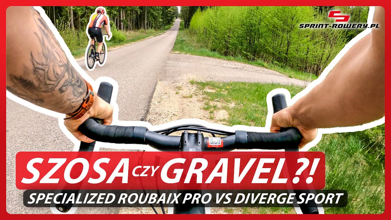 Wygodny rower szosowy Endurance czy gravel?! + KONKURS | Specialized Roubaix i Diverge Sport