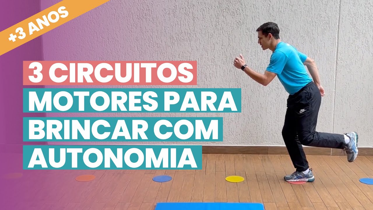 3 circuitos motores para brincar com segurança na infância