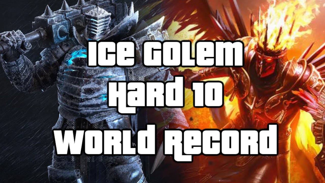 Ice Golem Hard Mode - 12s by [CHQ] Octyven