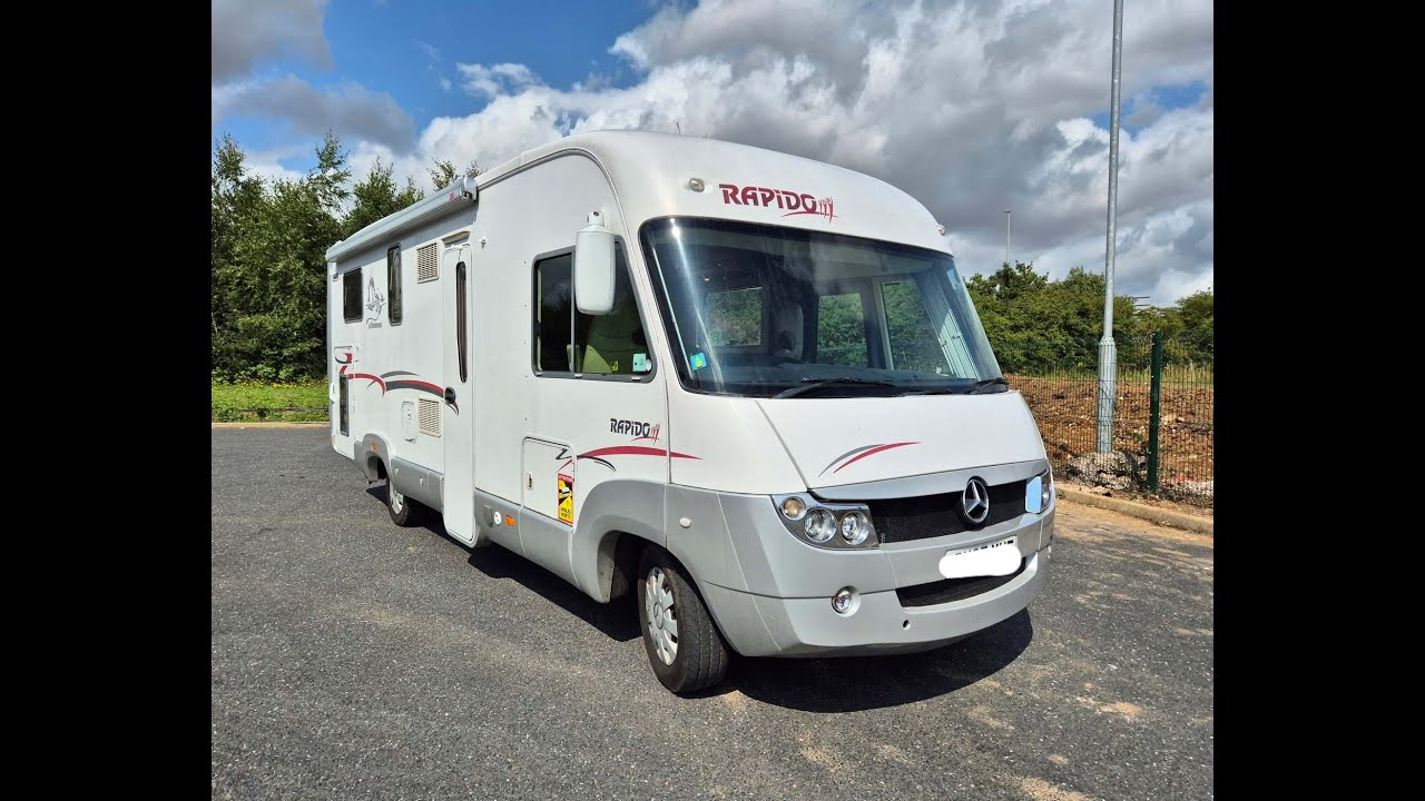 For Sale Rapido Le Radonneur A Class 2007 71,300 miles 4 berth Motorhome £34,999