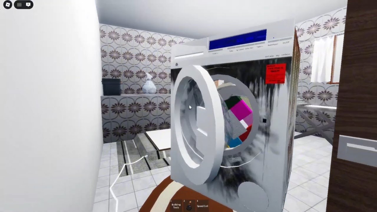 TOP 5 WASHER DESTRUCTIONS: ROBLOX 😱 Unbalanced Jumping Spins + Fire