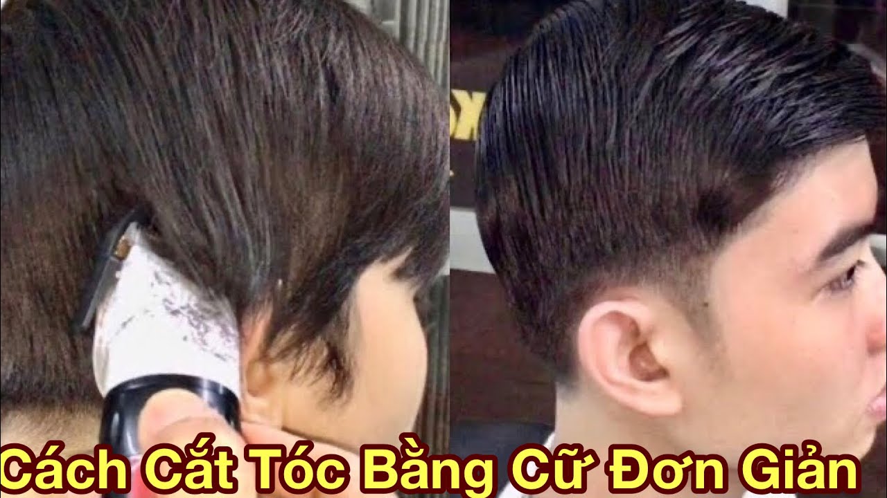 CHIA SẺ, CẮT BẰNG CỮ,TÓC CHẢI BÌNH DÂN Cho AE Mới Vào Nghề Kê Lược Còn Yếu | Classic, Men’s Haircut