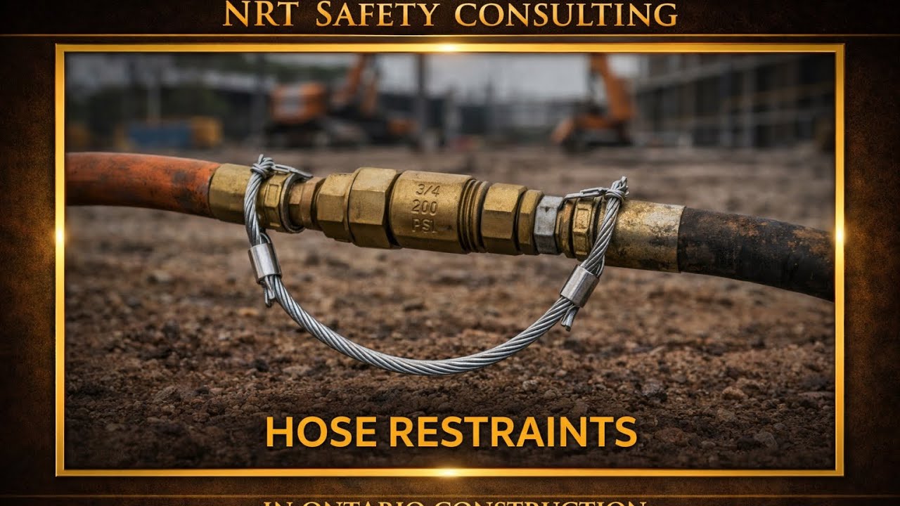HOSE RESTRAINTS/WHIP CHECKS ON CONSTRUCTION PROJECTS | REG. 114 EXPLAINED | NRT SAFETY CONSULTING