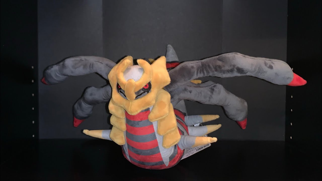 Pokémon Center Origin Giratina Plush Unboxing and Review