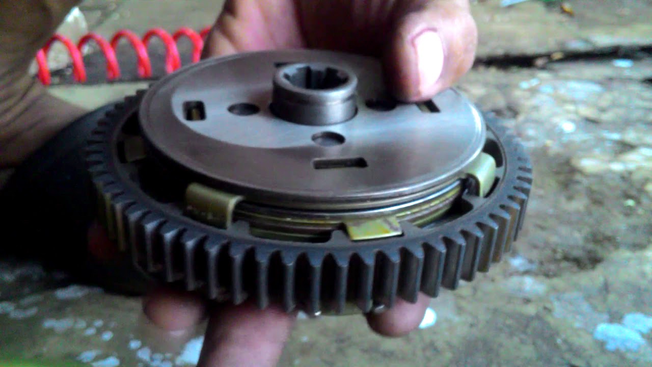 kampas kopling suzuki rc110 dibikin7 lembar + dobel plat diafragma + cara pasang