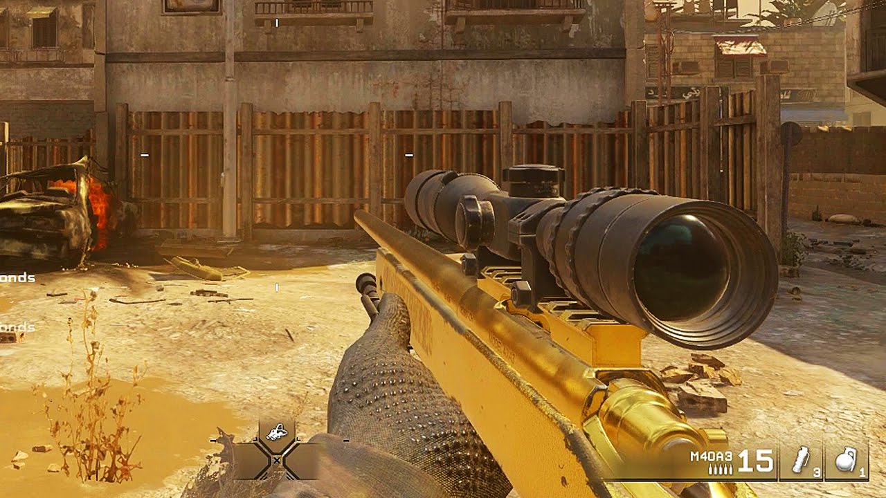 GOLD CAMO ON ALL GUNS/WEAPONS IN MODERN WARFARE REMASTERED!