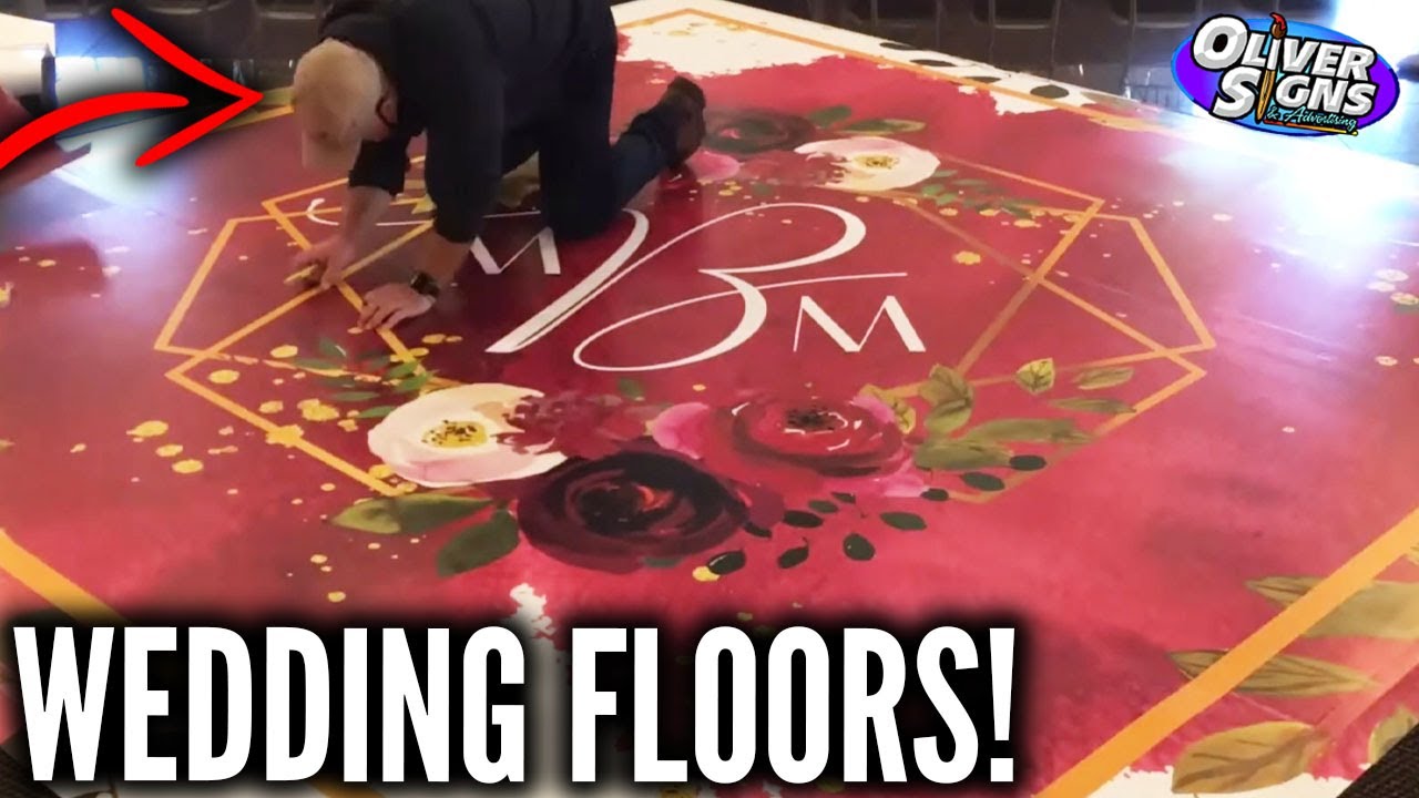 How I Install Wedding Floors!