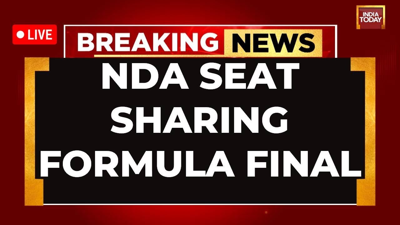 NDA Seat Sharing News LIVE | NDA Seat Sharing Foemula | Bihar Election 2025 Updates | India Today