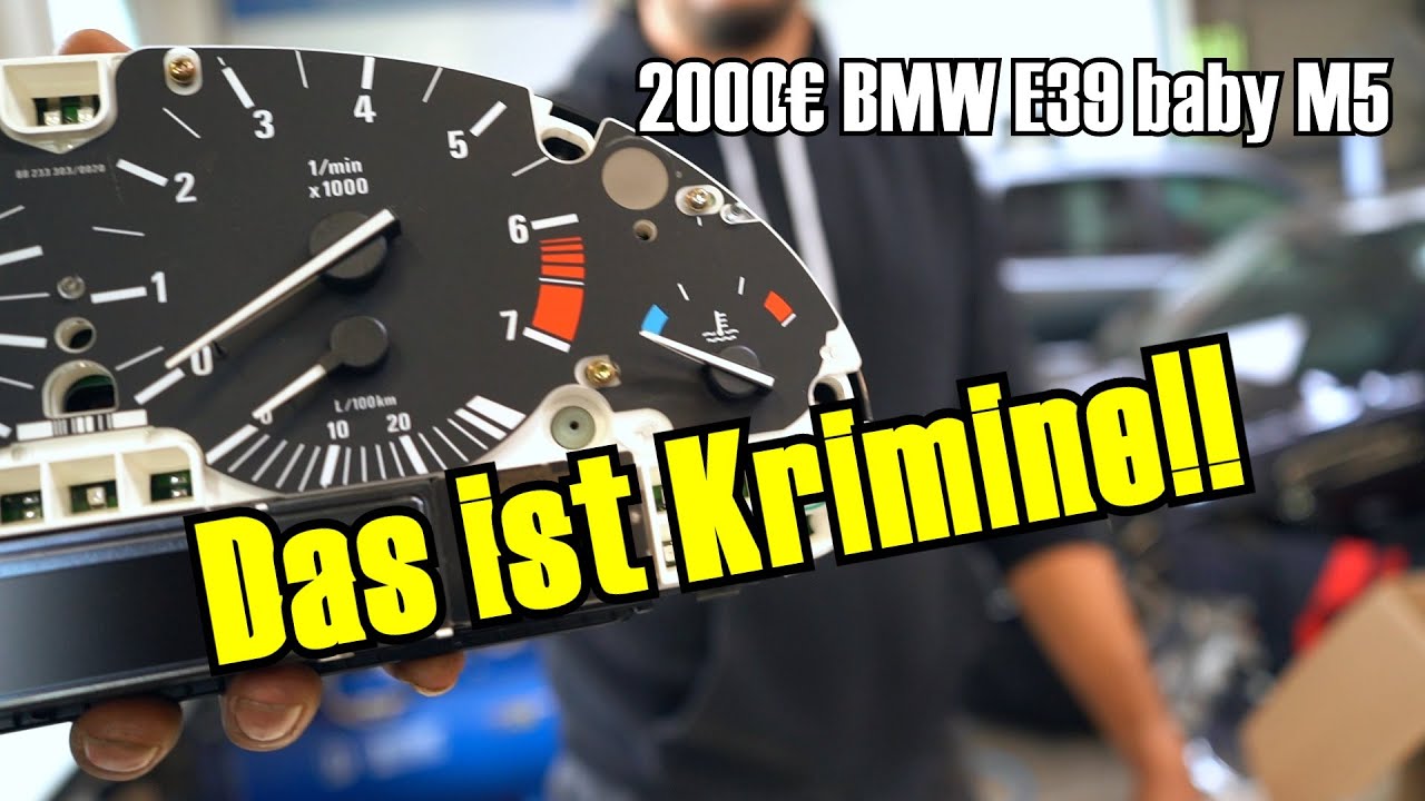 Mir fehlen die Worte nach dem Öffnen des Tachos...seht selbst | BMW E39 540i