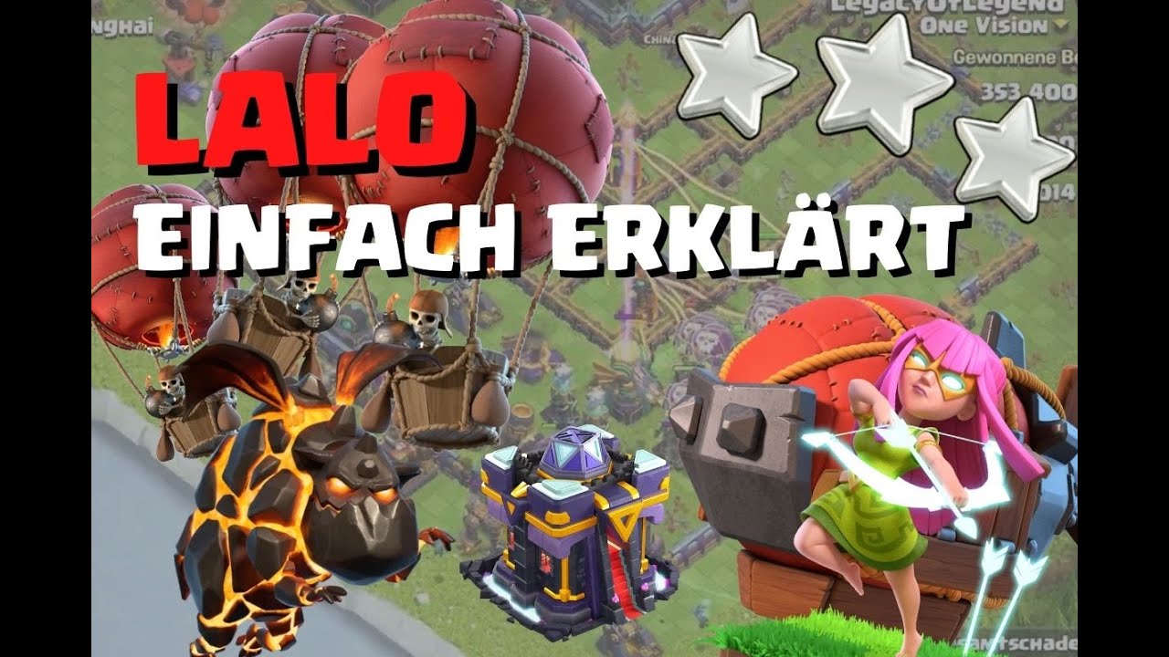 BlimpArch LaLo Guide | TOP RH15 Angriffsstrategie in Clash of Clans